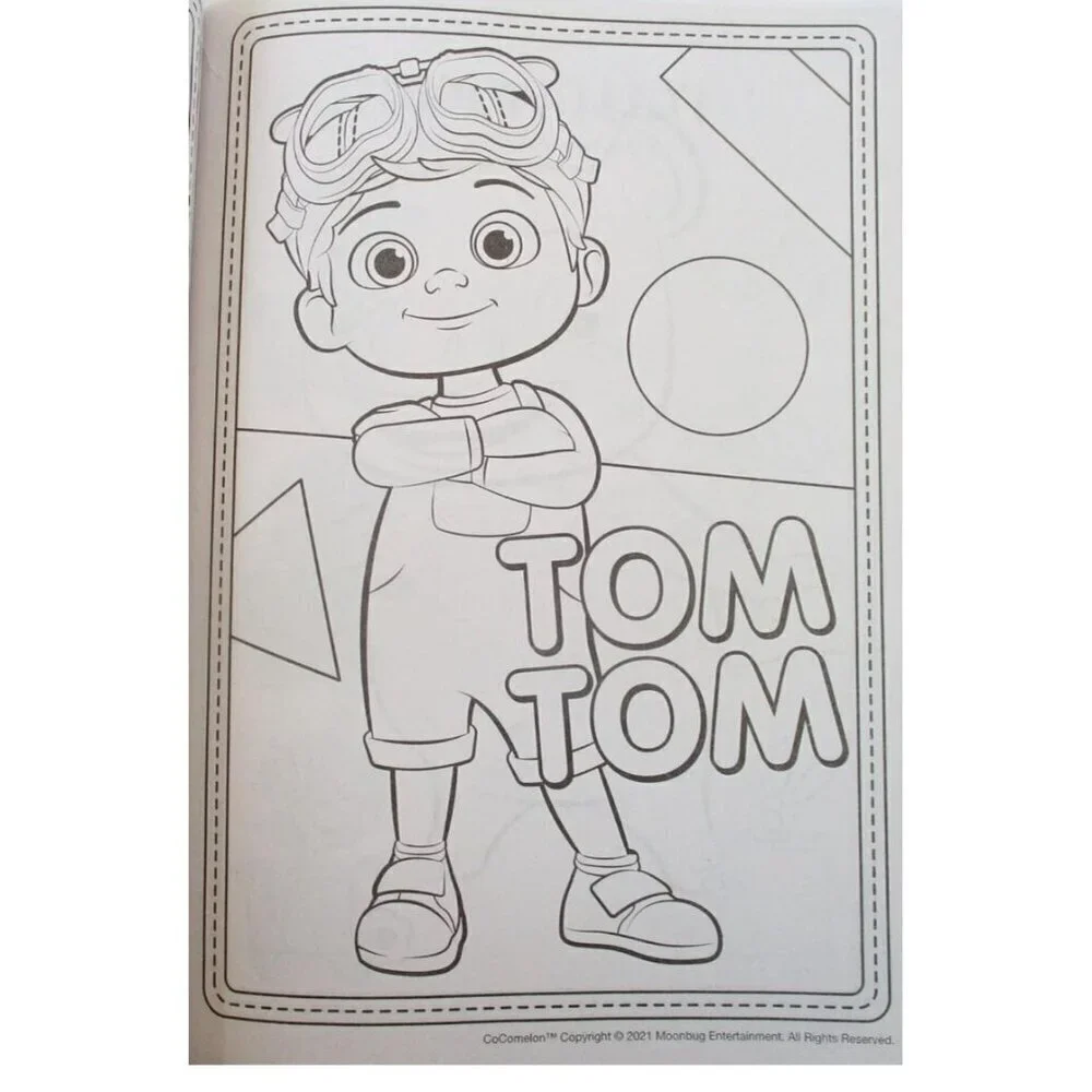 Cocomelon Coloring and Activity Book Friends NEW
